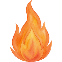 On fire